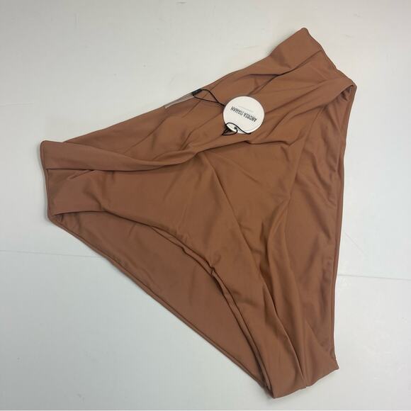 Andrea Iyamah Akacia Bikini Bottom NUDE XL - Picture 2 of 14